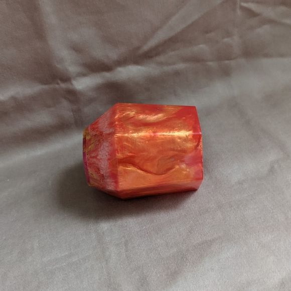 Firey Red and Orange Make-up Brush Holder - Picture 8 of 8